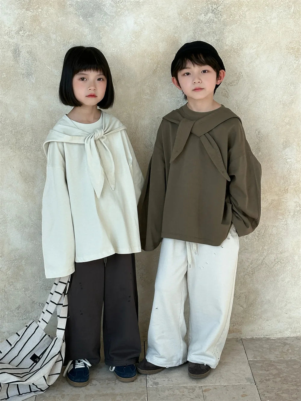 Kids Western Style Versatile Long sleeve