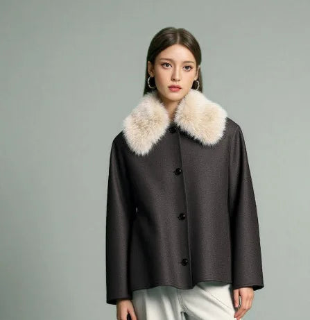 Jacket Effect Neckline