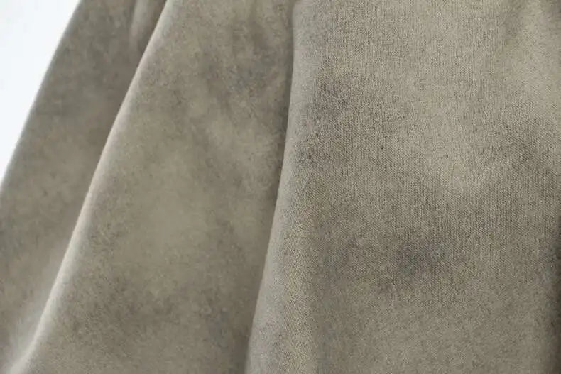 Camouflage Lapel Loose Mini Skirt Suit