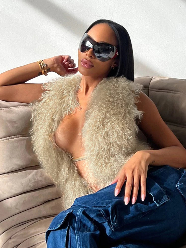 Patchwork Tank Jackets Wint