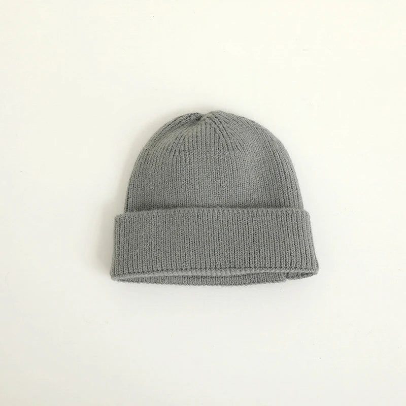 Candy Color Knitted Beanie for Kids