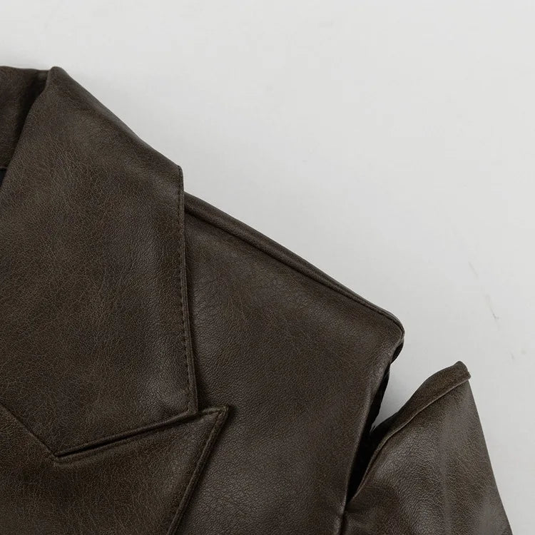 Loose Khaki O Two Pieces Set