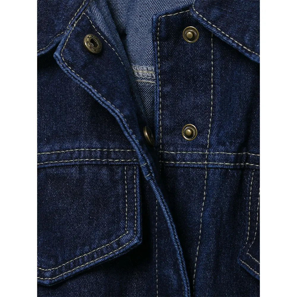 Set With Belt Denim  Jackets & Vintage Front