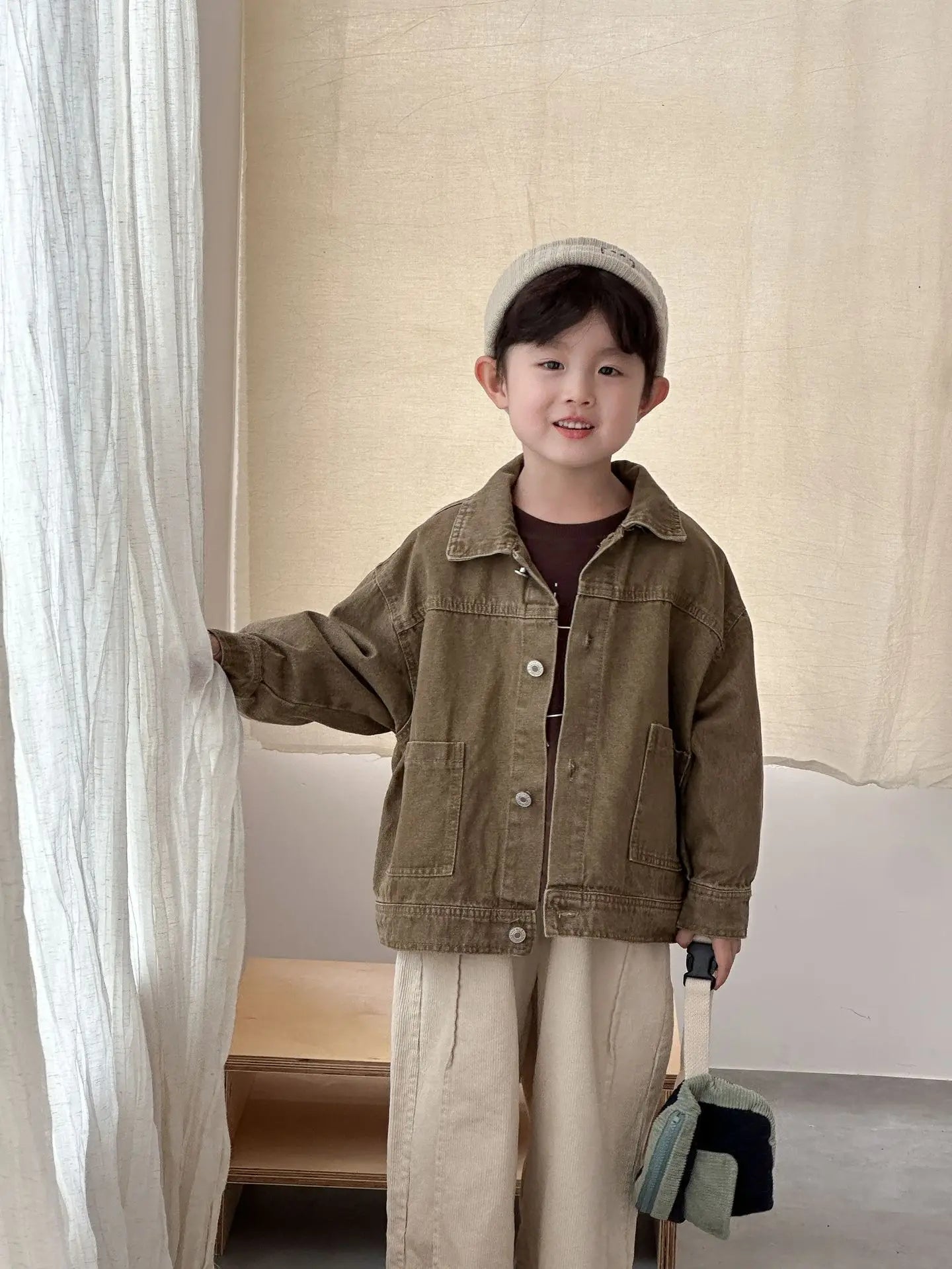 Loose Fitting Boys/Girls denim Jackets