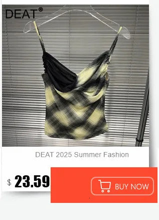 Mesh Denim Camisole Vest