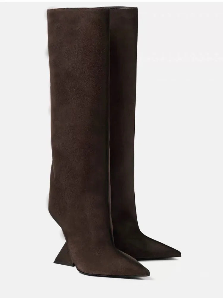 Fashion Pointed Shaped High