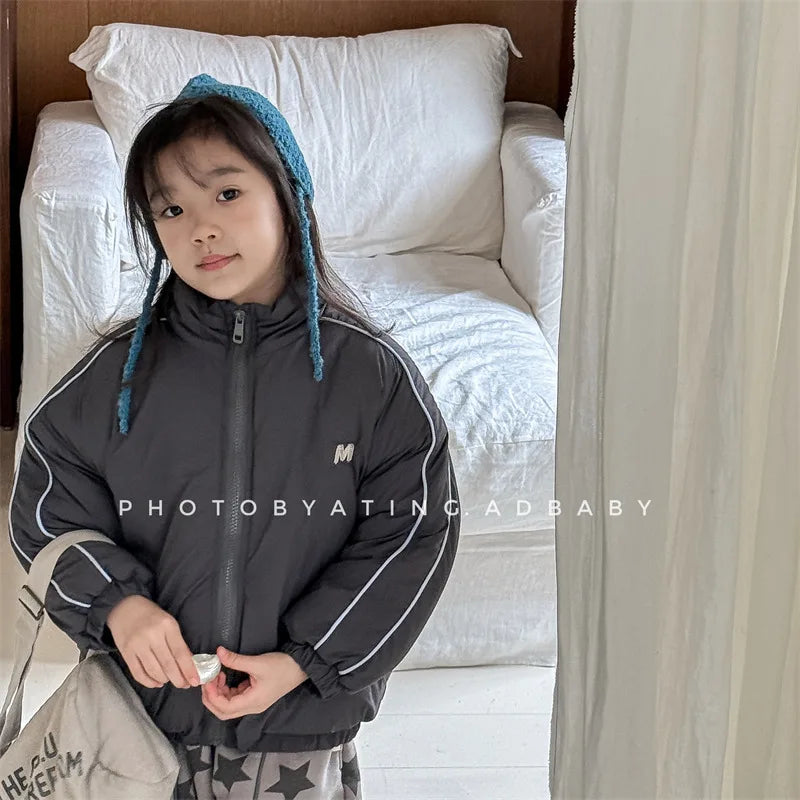 Plus Velvet Thick puffer