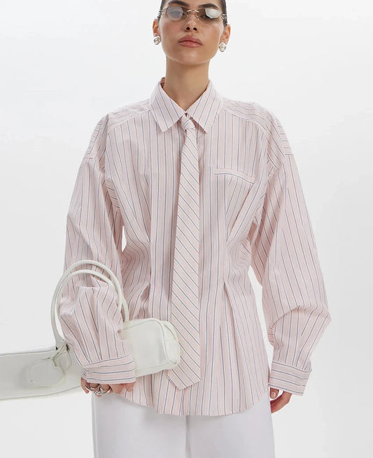 Blouse Elegant Tie top