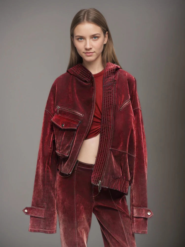 Asymmetric Denim Jacket