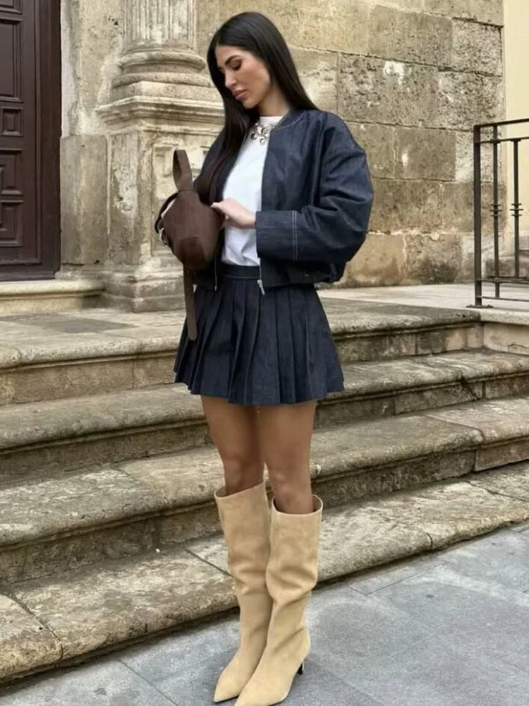 Women Summer Denim 2-Pieces