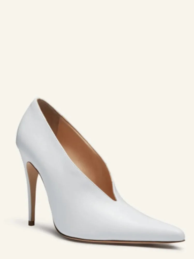New Pointed Stiletto Single Shoes