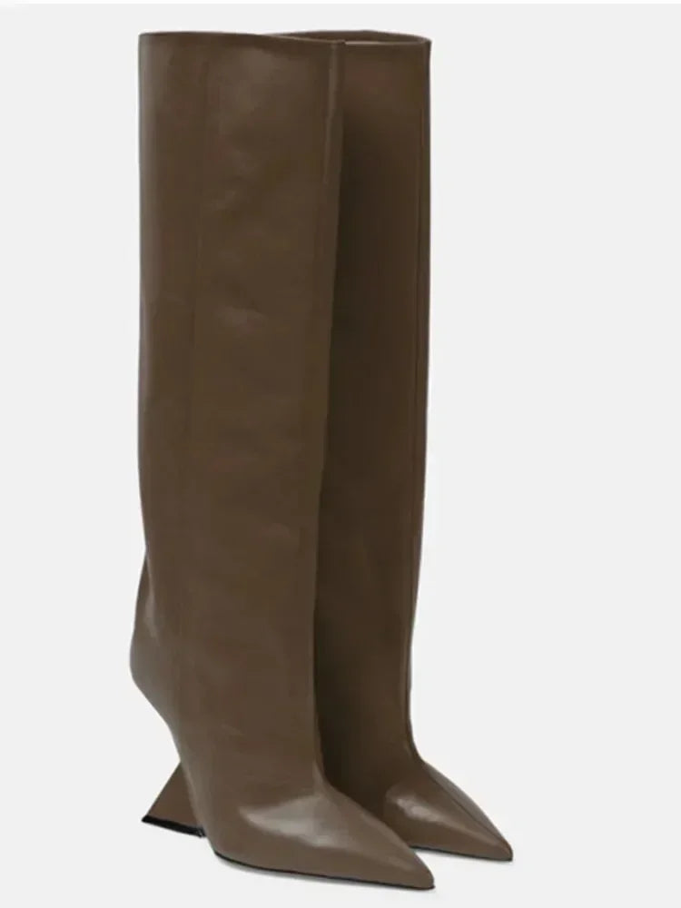 Fashion Pointed Shaped High