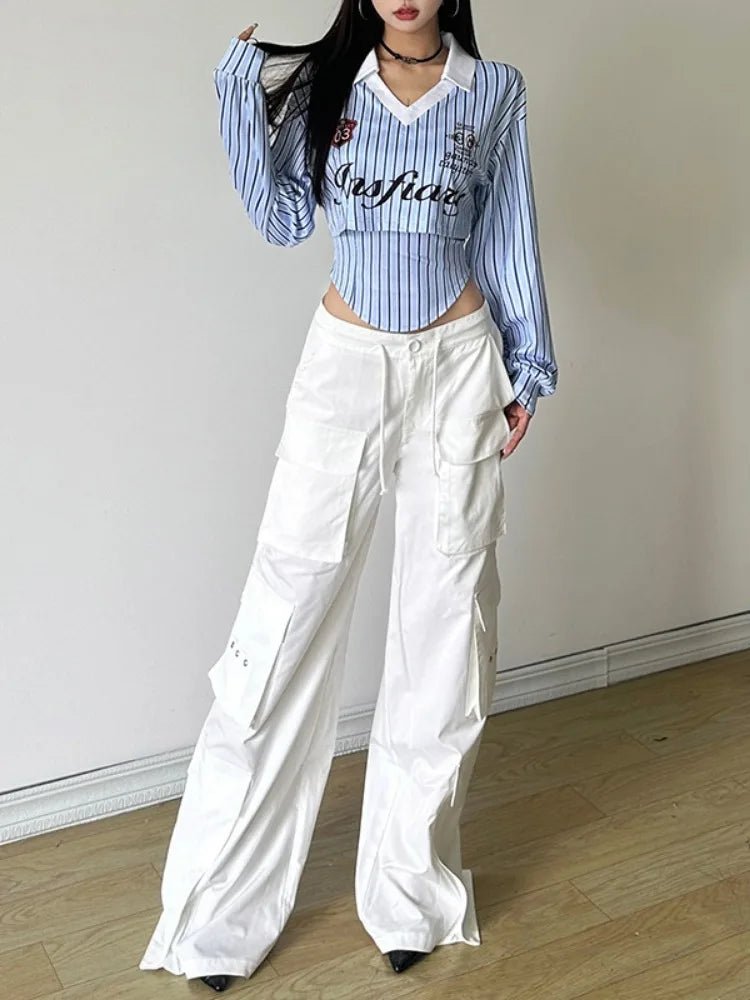 Preppy Style Streetwear Stripe