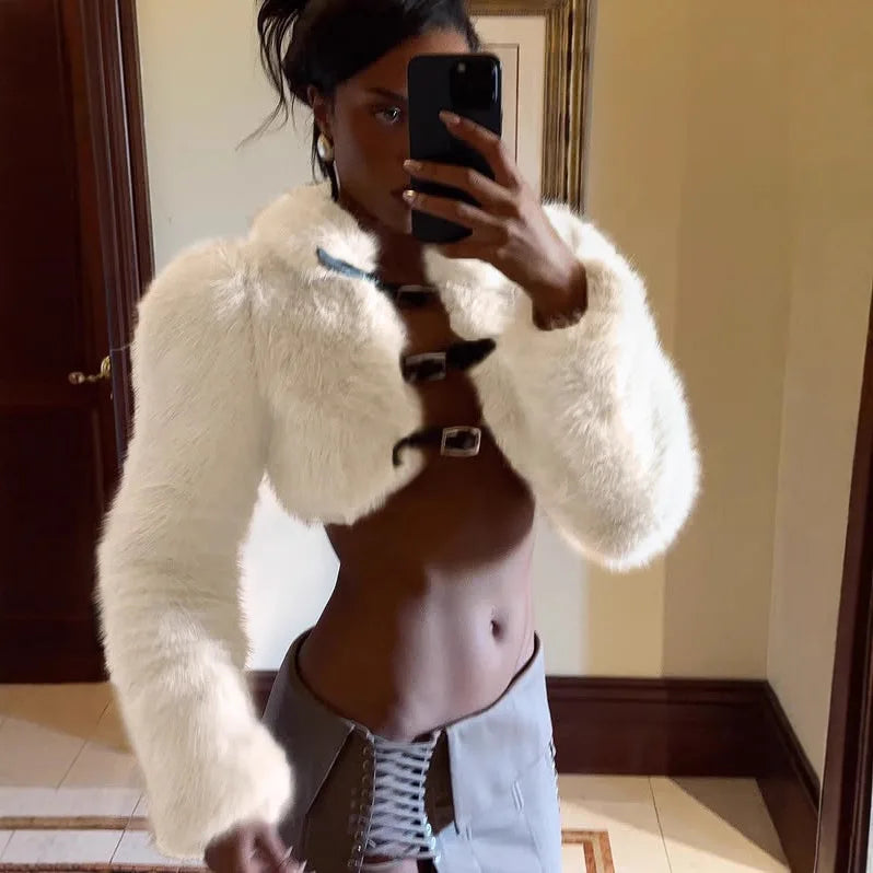 Faux Fur Short Coats