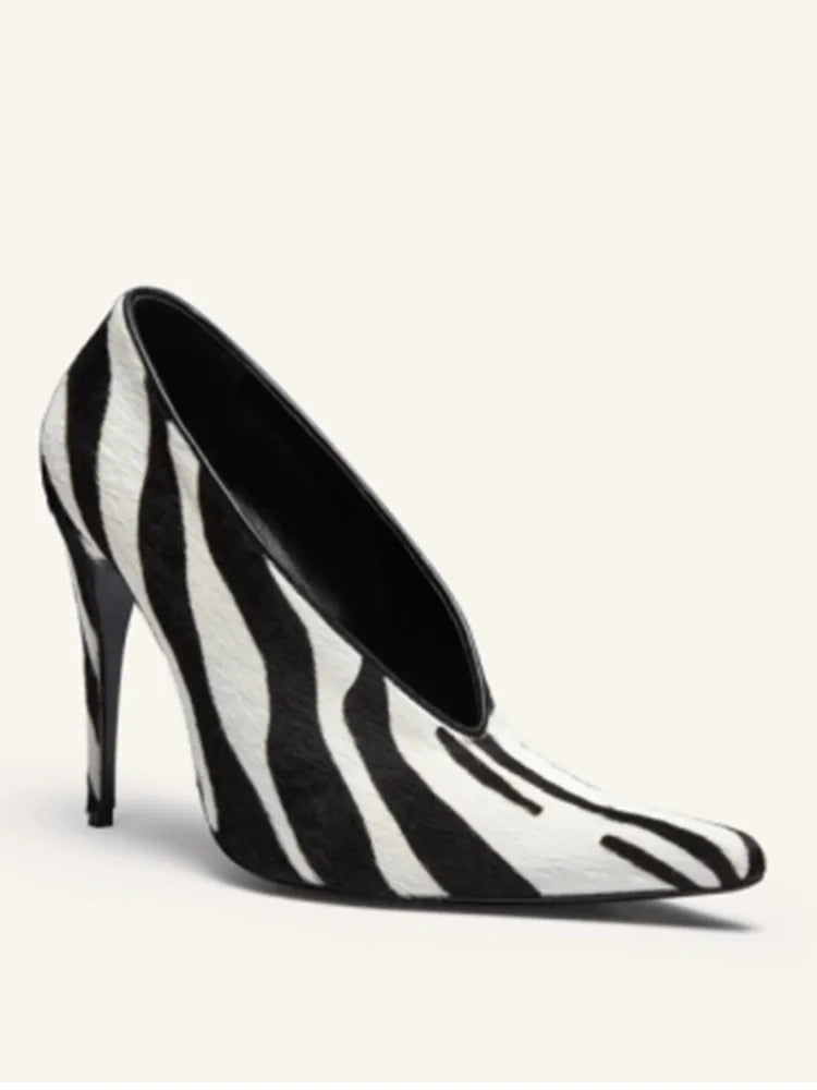 New Pointed Stiletto Single Shoes