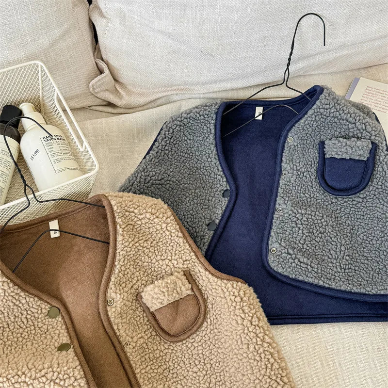 Reversible Lambskin Vest