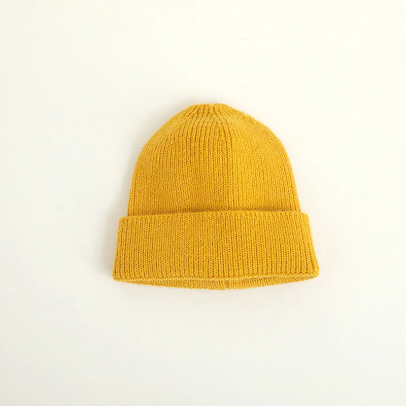 Candy Color Knitted Beanie for Kids
