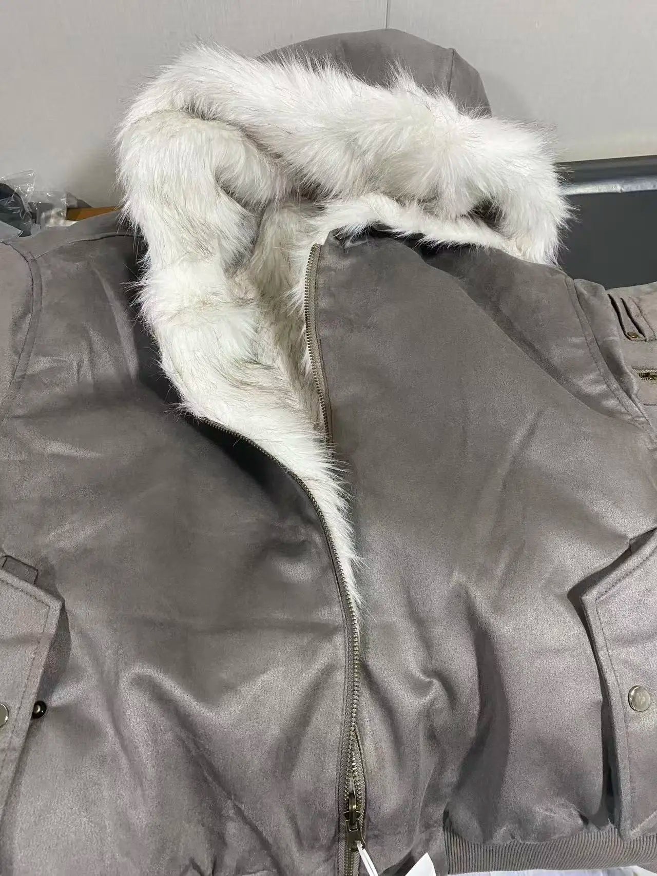 Retro Fur Coat Women