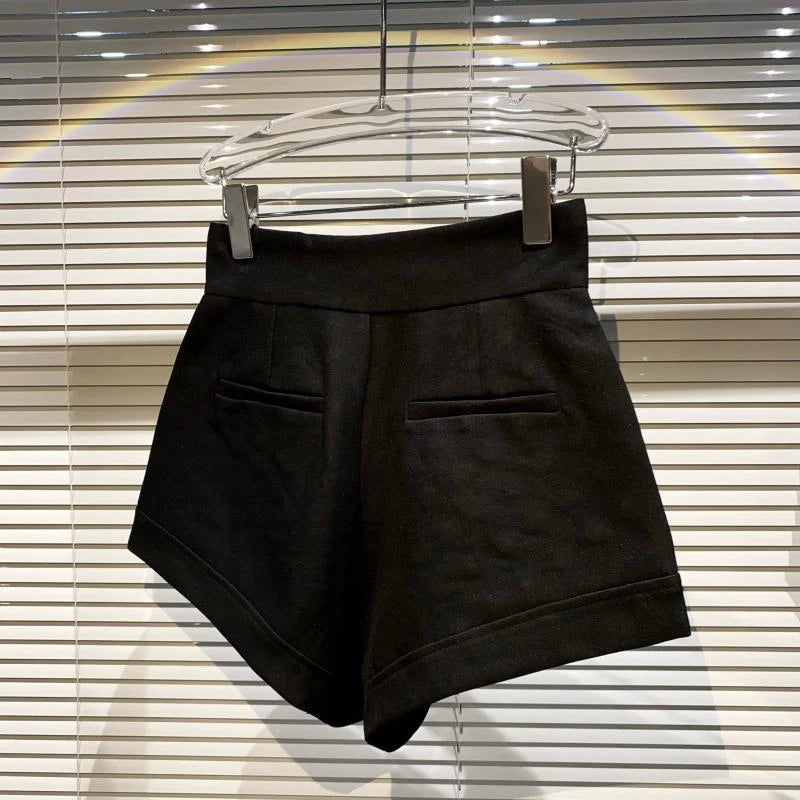 Slim Fit Spliced Diamond Shorts
