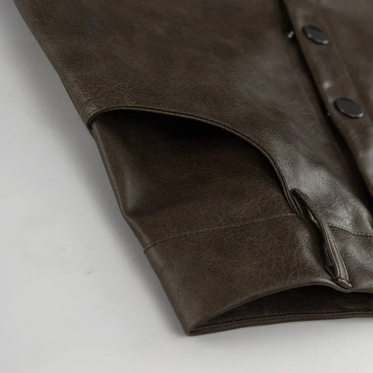 Loose Khaki O Two Pieces Set