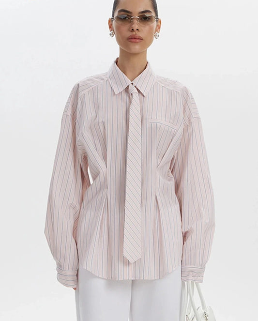 Blouse Elegant Tie top