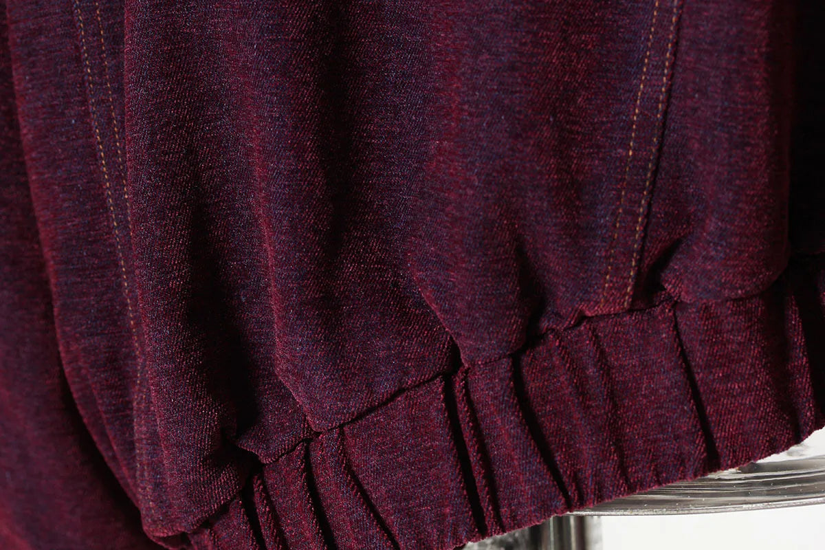 Asymmetric Denim Jacket