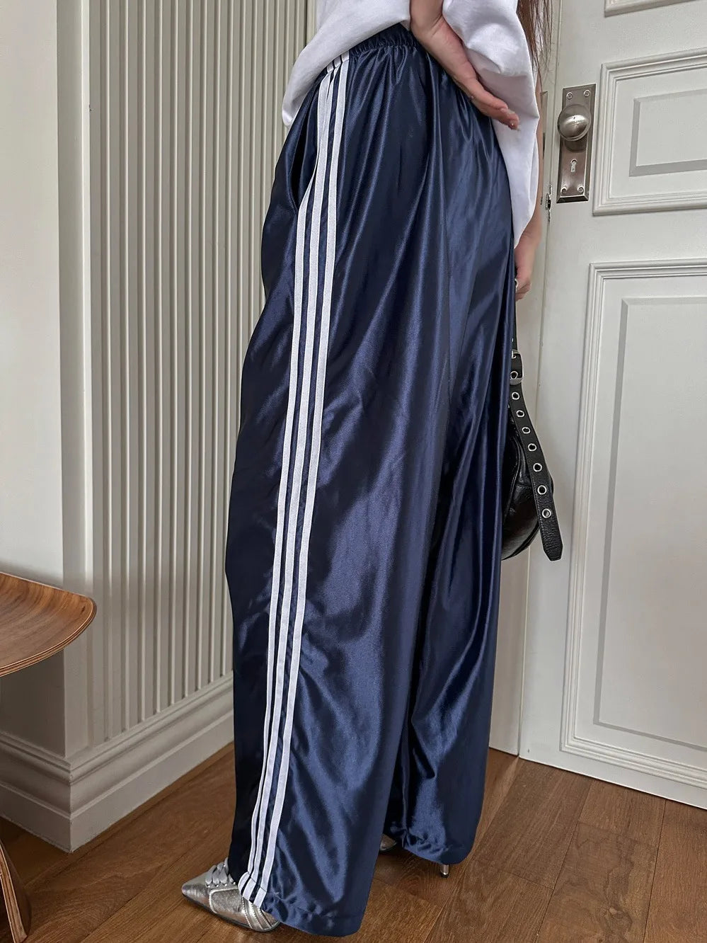 Harajuku Glossy Sport Pants