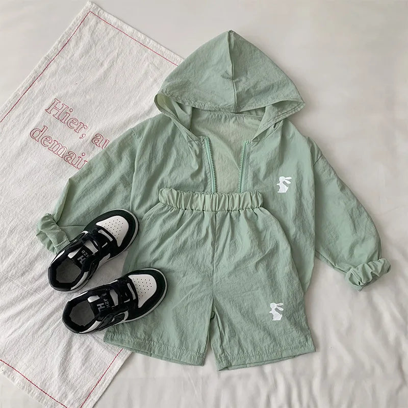 Sunscreen  2pcs Sport Suits