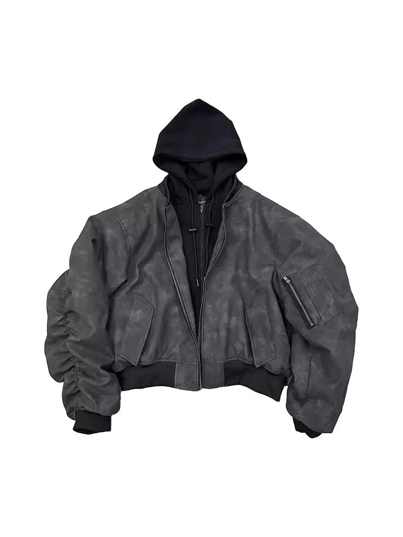 Double Layer Bomber Jacket