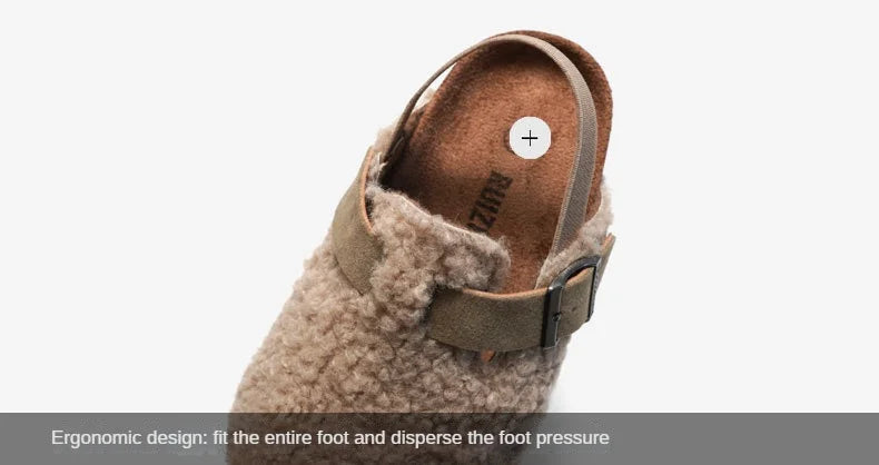 Children's Fleece Elastic Clogs