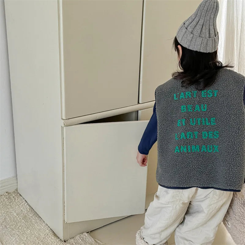 Reversible Lambskin Vest