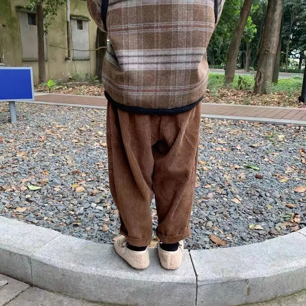 Children's Korean Corduroy Pants