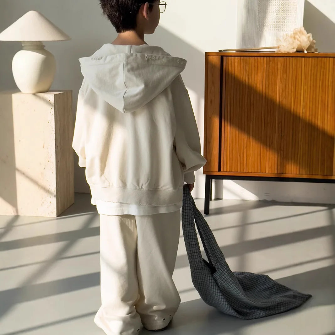 Kids Neutral coloured Tracksuit