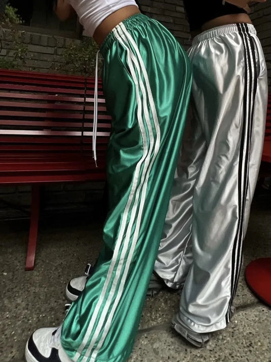 Harajuku Glossy Sport Pants