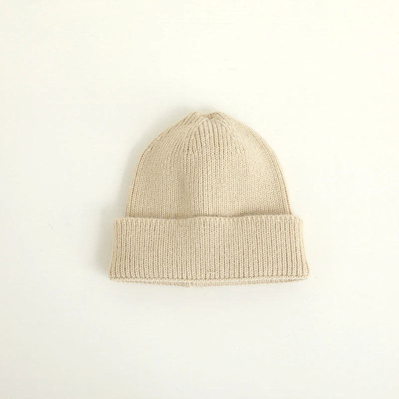 Candy Color Knitted Beanie for Kids