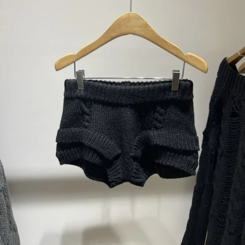 Knit Shorts Women