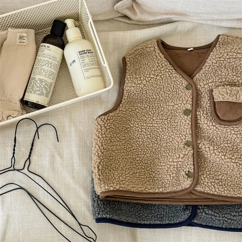 Reversible Lambskin Vest