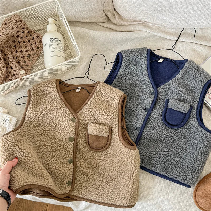 Reversible Lambskin Vest