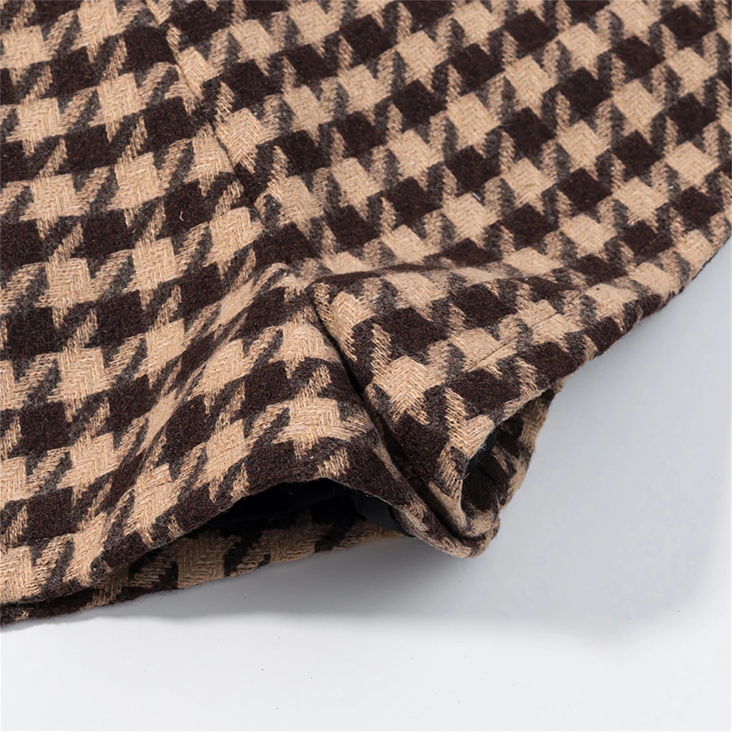 Plaid Long-Sleeve Jacket set