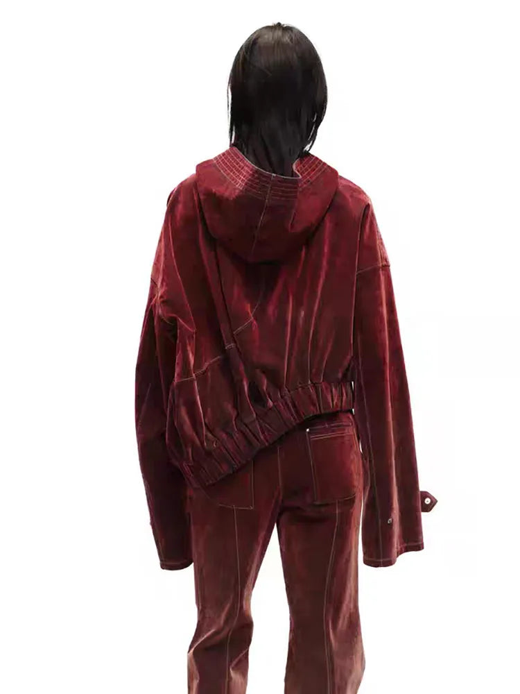 Asymmetric Denim Jacket