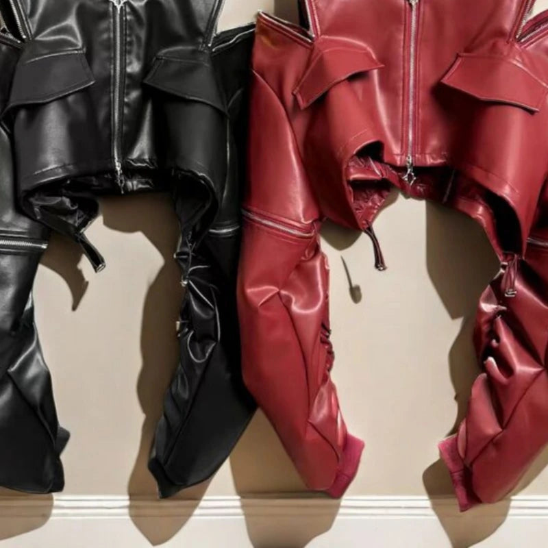 Zipper Female Punk Jacket