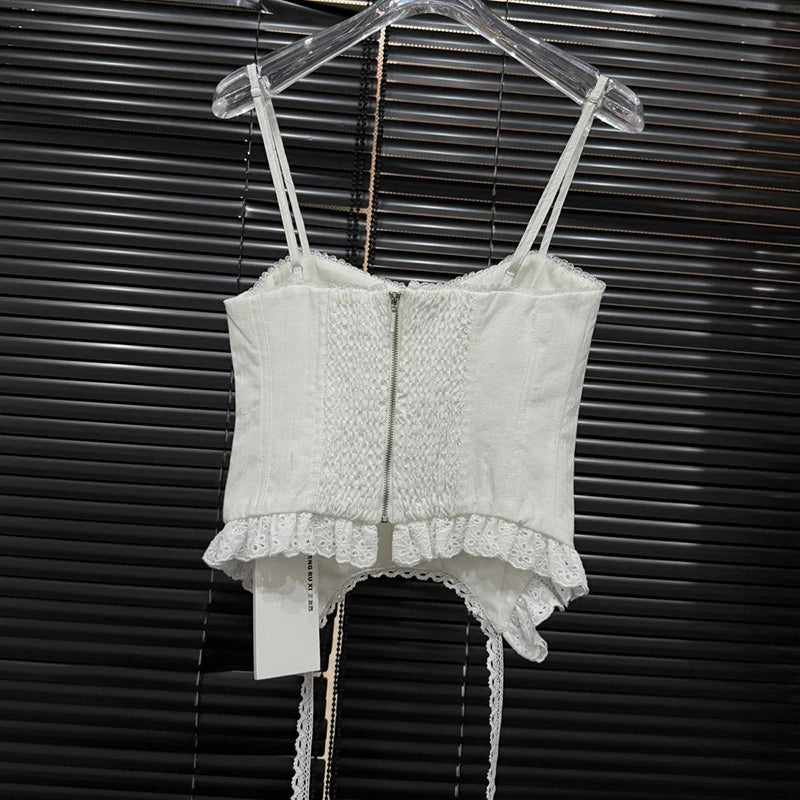 Embroidery Suspender Lace