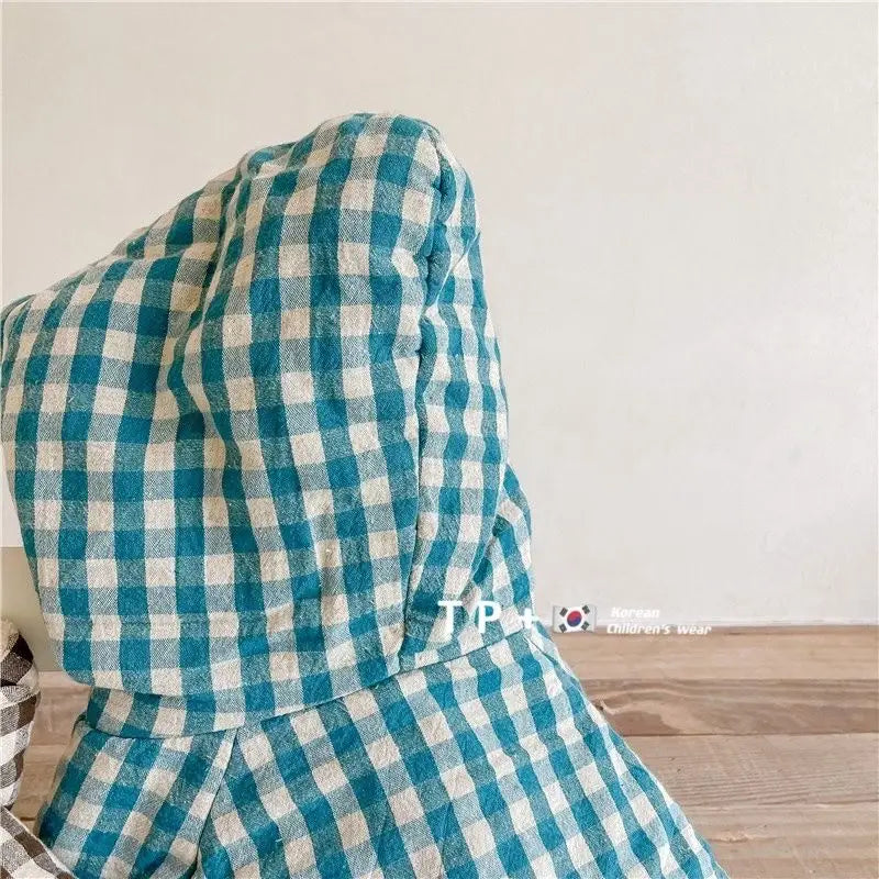 Fashion Plaid Kids Jacket