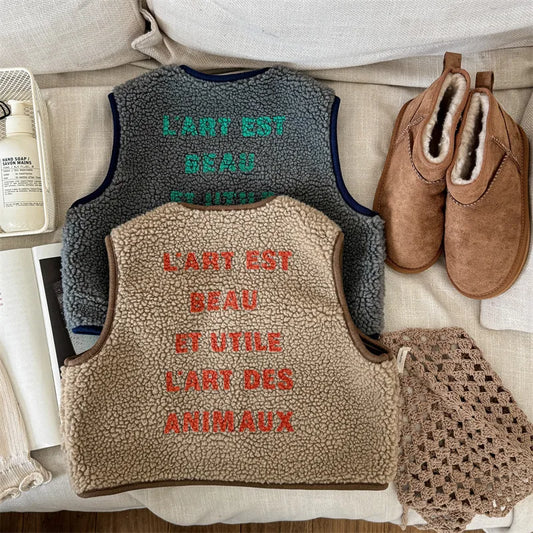 Reversible Lambskin Vest