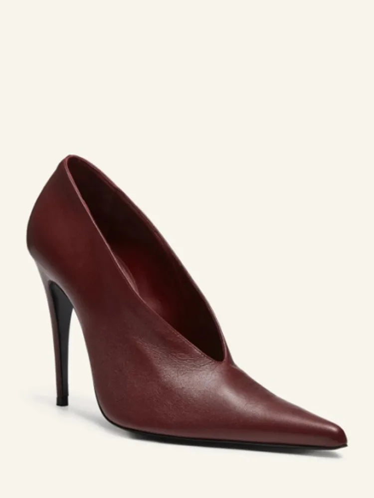 New Pointed Stiletto Single Shoes