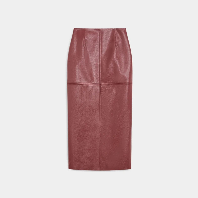 Vintage Leather skirt or pant set