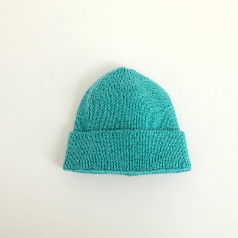 Candy Color Knitted Beanie for Kids