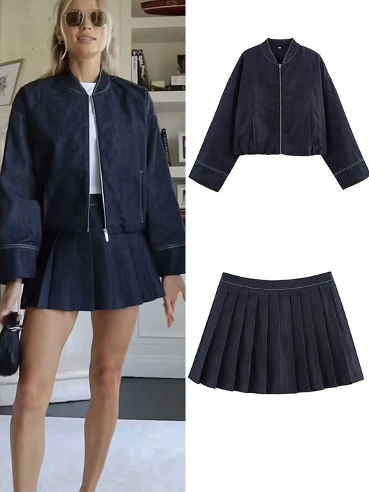 Women Summer Denim 2-Pieces