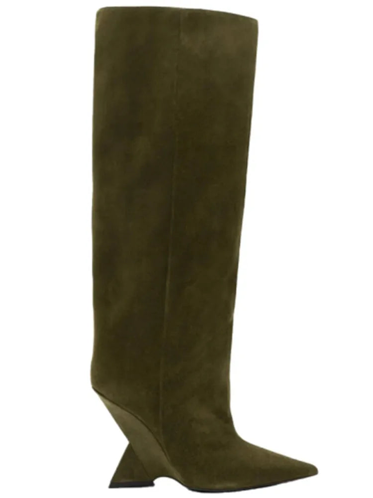 Fashion Pointed Shaped High