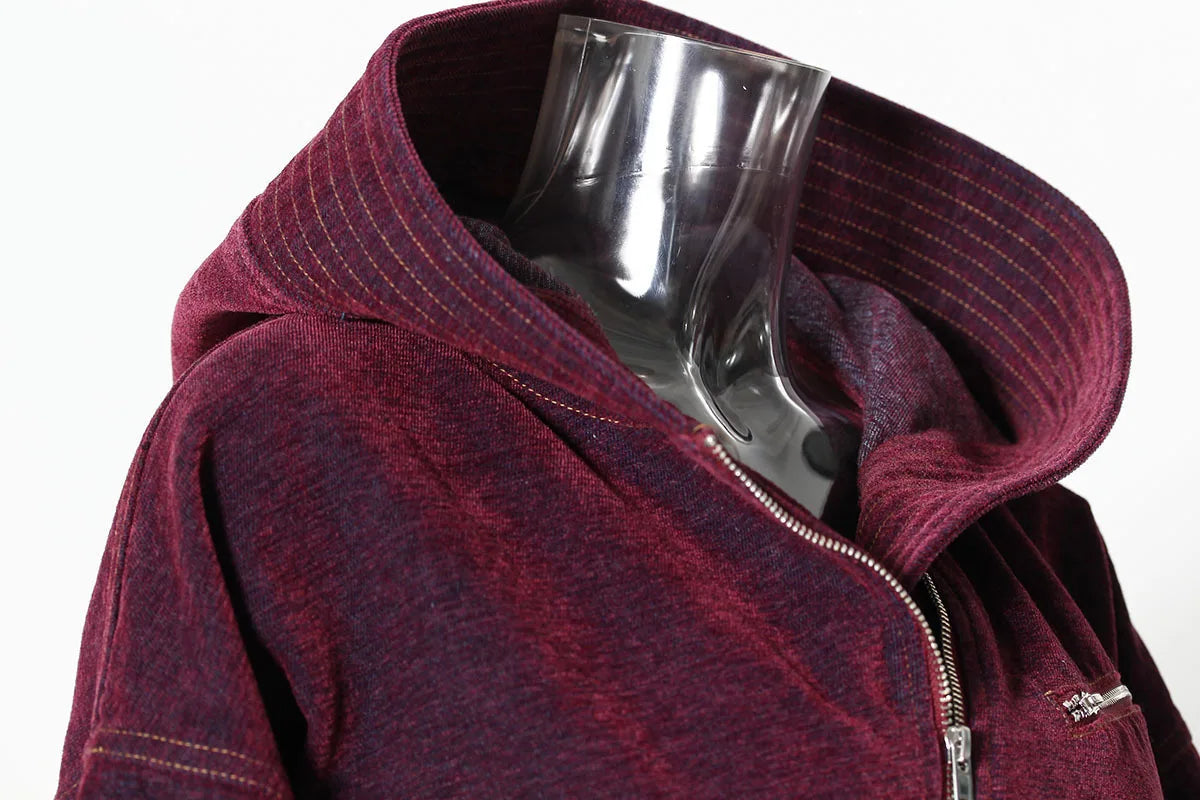 Asymmetric Denim Jacket